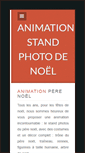 Mobile Screenshot of animation-pere-noel.fr